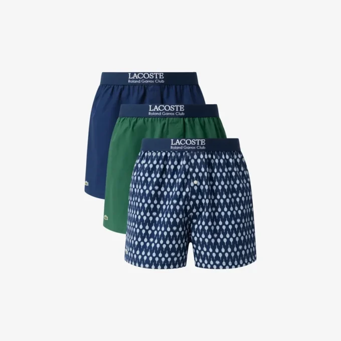 3’lü Paket Roland Garros Sürümü Boxer Şort