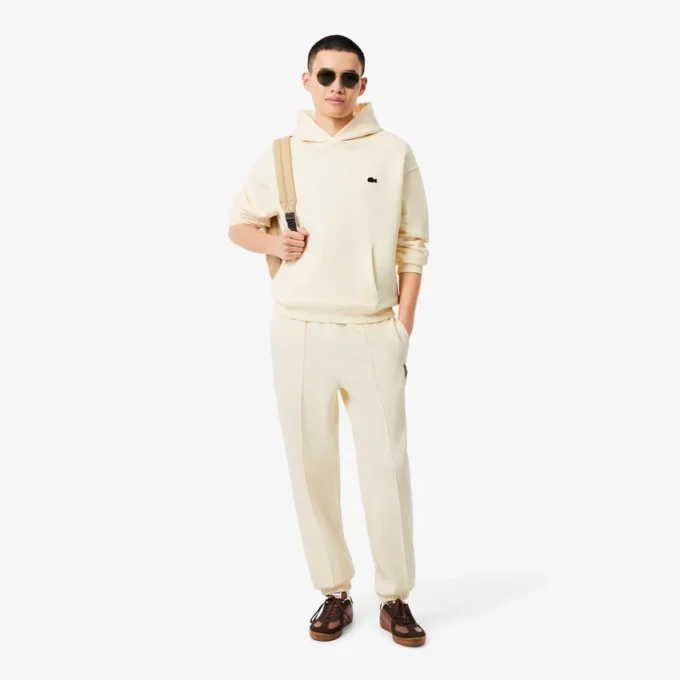 Bol Kesim Baskılı Kapüşonlu Sweatshirt