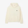 Bol Kesim Baskılı Kapüşonlu Sweatshirt