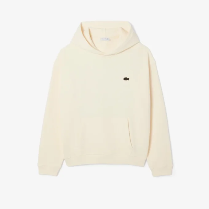 Bol Kesim Baskılı Kapüşonlu Sweatshirt