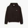 Bol Kesim Baskılı Kapüşonlu Sweatshirt