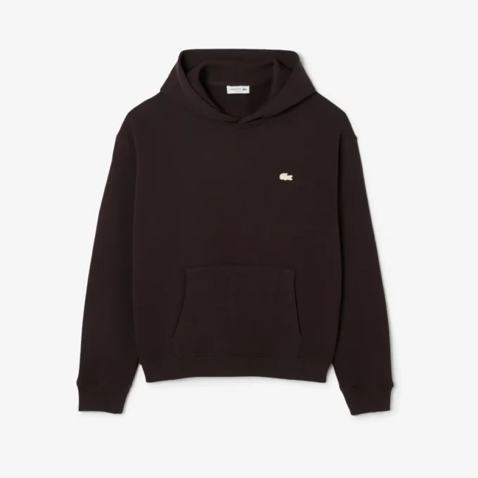 Bol Kesim Baskılı Kapüşonlu Sweatshirt