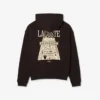 Bol Kesim Baskılı Kapüşonlu Sweatshirt