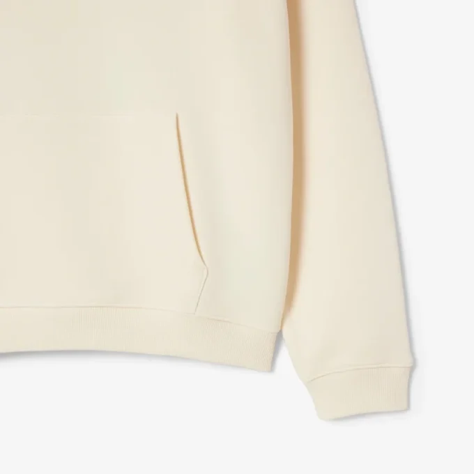 Bol Kesim Baskılı Kapüşonlu Sweatshirt