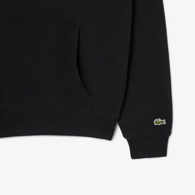 Bol Kesim Baskılı Kapüşonlu Sweatshirt