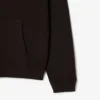 Bol Kesim Baskılı Kapüşonlu Sweatshirt