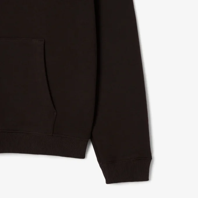 Bol Kesim Baskılı Kapüşonlu Sweatshirt