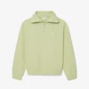 Bol Kesim Fermuarlı Yaka Piqua Sweatshirt