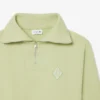 Bol Kesim Fermuarlı Yaka Piqua Sweatshirt