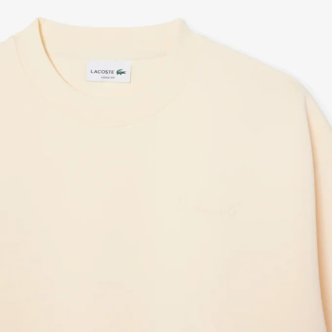Bol Kesim Nakışlı Sweatshirt