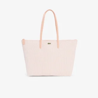 Büyük Çizgili L.12.12 Concept Tote