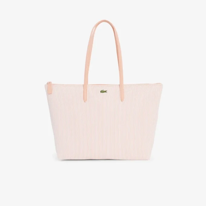 Büyük Çizgili L.12.12 Concept Tote