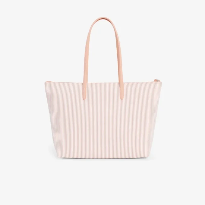Büyük Çizgili L.12.12 Concept Tote