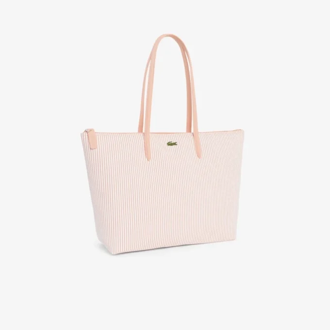 Büyük Çizgili L.12.12 Concept Tote