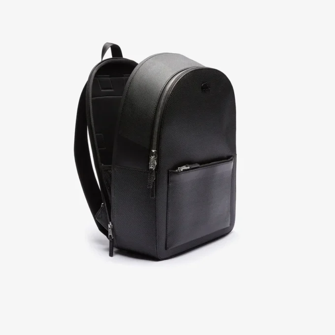 Chantaco Piqué Deri Sırt Çantası