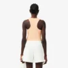 Dar Kesim Nervürlü Pamuklu Tank Top