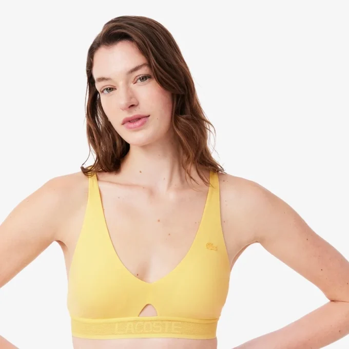 Delikli Bantlı Mikrofiber Sütyen
