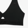 Delikli Bantlı Mikrofiber Sütyen