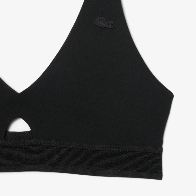 Delikli Bantlı Mikrofiber Sütyen