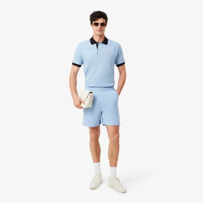 Dokulu Jersey Şort