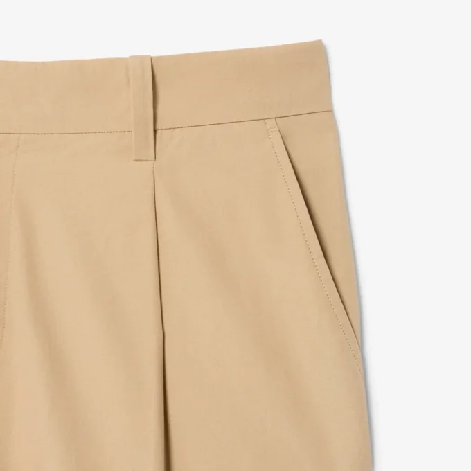 Düz Kesim Pamuklu Chino Pantolon