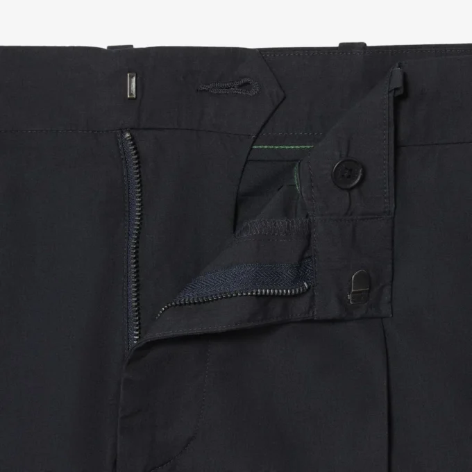Düz Kesim Pamuklu Chino Pantolon