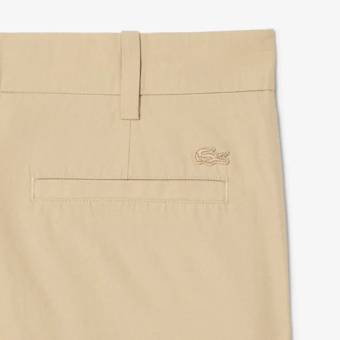 Düz Kesim Pamuklu Chino Pantolon
