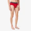 Erkek 3’lü Paket Logo Bel Pamuklu Slip