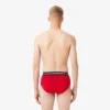 Erkek 3’lü Paket Logo Bel Pamuklu Slip