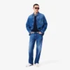 Erkek 5 Cepli Düz Kesim İndigo Kot