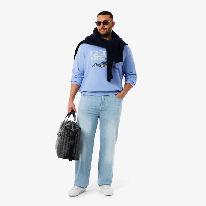 Erkek 5 Cepli Düz Kesim İndigo Kot