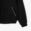 Erkek Badge Accent Yün Varsity Ceket