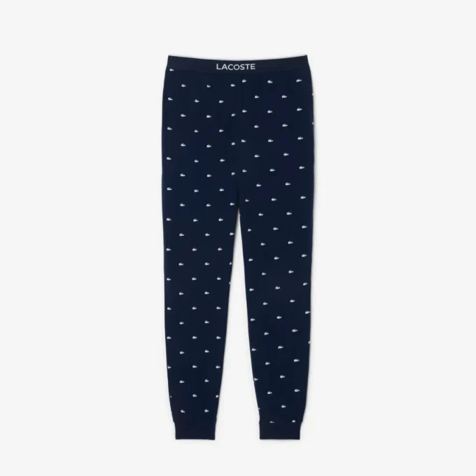 Erkek Baskılı Pamuklu Pijama Altı