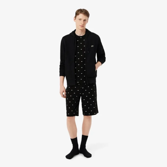 Erkek Baskılı Pamuklu Pijama Takımı