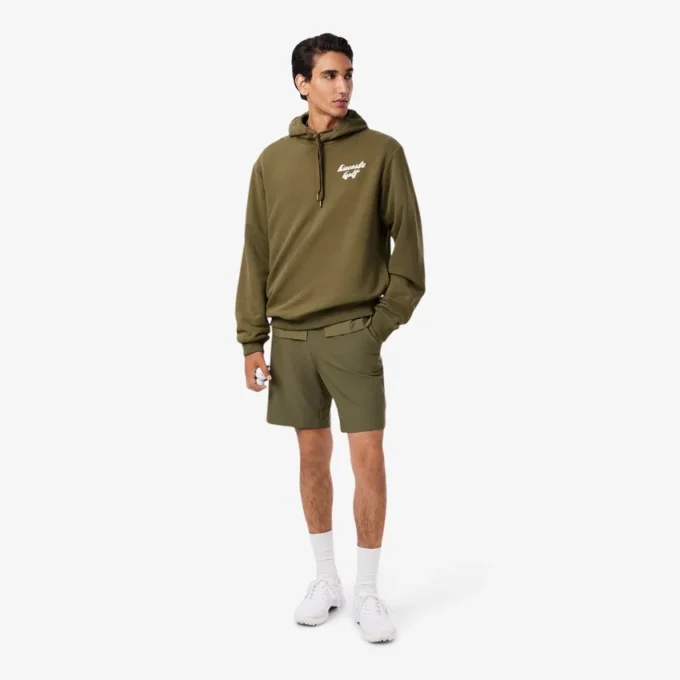 Erkek Baskılı Polar Golf Kapüşonlu Sweatshirt Erkek Baskılı Polar Golf Kapüşonlu Sweatshirt