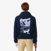 Erkek Baskılı Polar Golf Kapüşonlu Sweatshirt Erkek Baskılı Polar Golf Kapüşonlu Sweatshirt