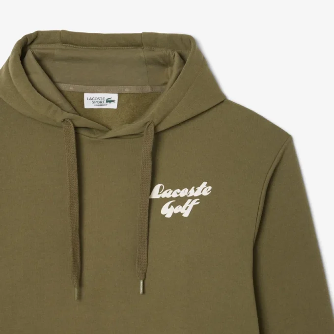 Erkek Baskılı Polar Golf Kapüşonlu Sweatshirt Erkek Baskılı Polar Golf Kapüşonlu Sweatshirt