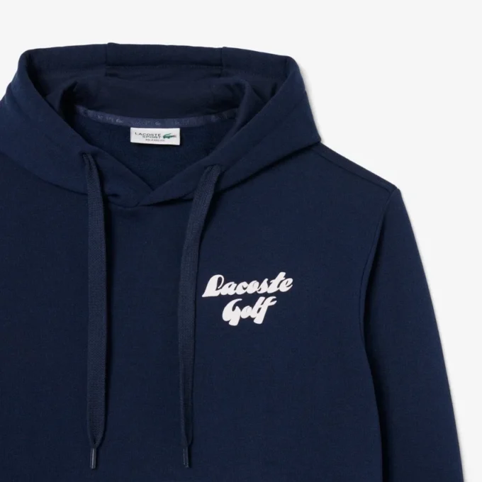 Erkek Baskılı Polar Golf Kapüşonlu Sweatshirt Erkek Baskılı Polar Golf Kapüşonlu Sweatshirt