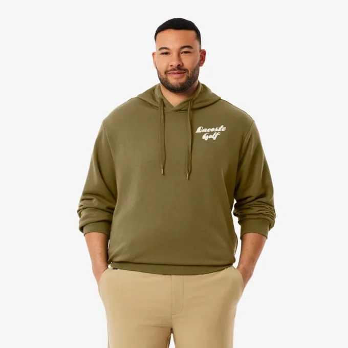 Erkek Baskılı Polar Golf Kapüşonlu Sweatshirt Erkek Baskılı Polar Golf Kapüşonlu Sweatshirt