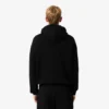 Erkek Baskılı Polar Kapüşonlu Sweatshirt