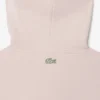 Erkek Baskılı Polar Kapüşonlu Sweatshirt