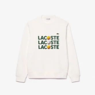 Erkek Baskılı Polar Sweatshirt