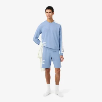 Erkek Baskılı Polar Sweatshirt