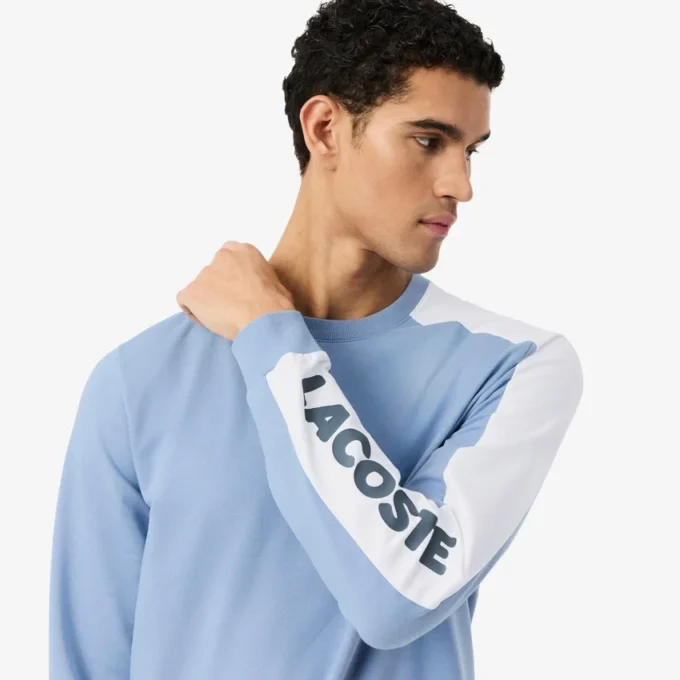 Erkek Baskılı Polar Sweatshirt