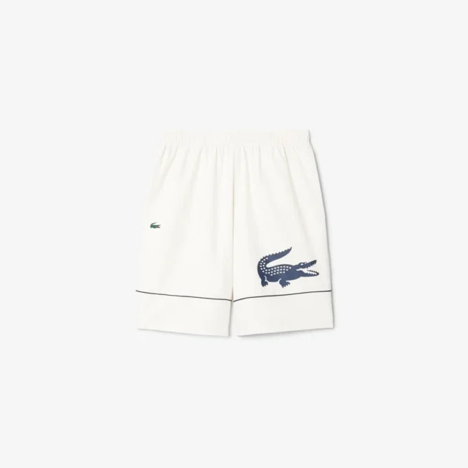 Erkek Baskılı Tenis Şortu