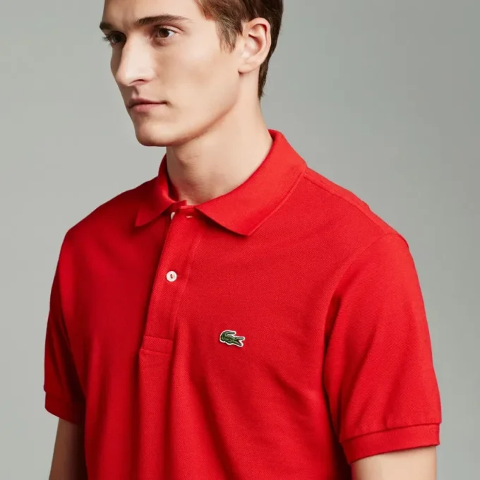 Erkek Big Fit L.12.12 Polo Tişört