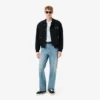 Erkek Bol Kesim 5 Cepli Denim Kot Pantolon