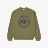 Erkek Bol Kesim Baskılı Polar Sweatshirt