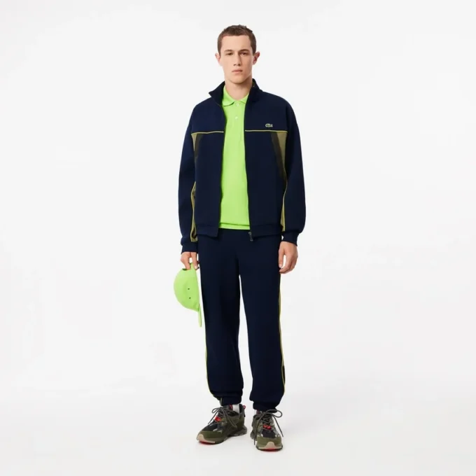Erkek Bol Kesim Fermuarlı Piqua Sweatshirt