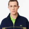 Erkek Bol Kesim Fermuarlı Piqua Sweatshirt